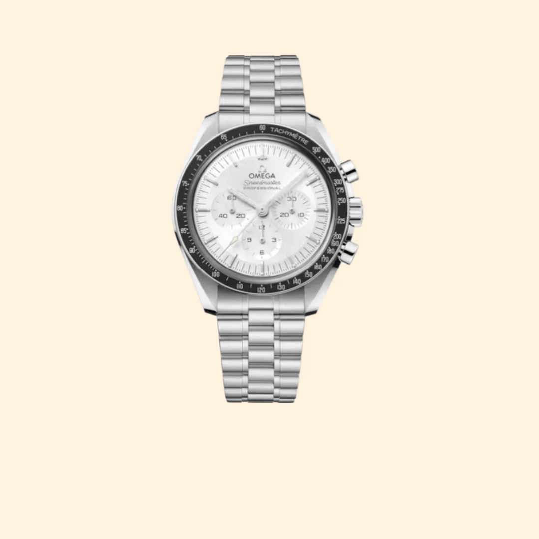 Omega Speedmaster Moonwatch Professional 42 mm Canopus Gold with Silver Dial