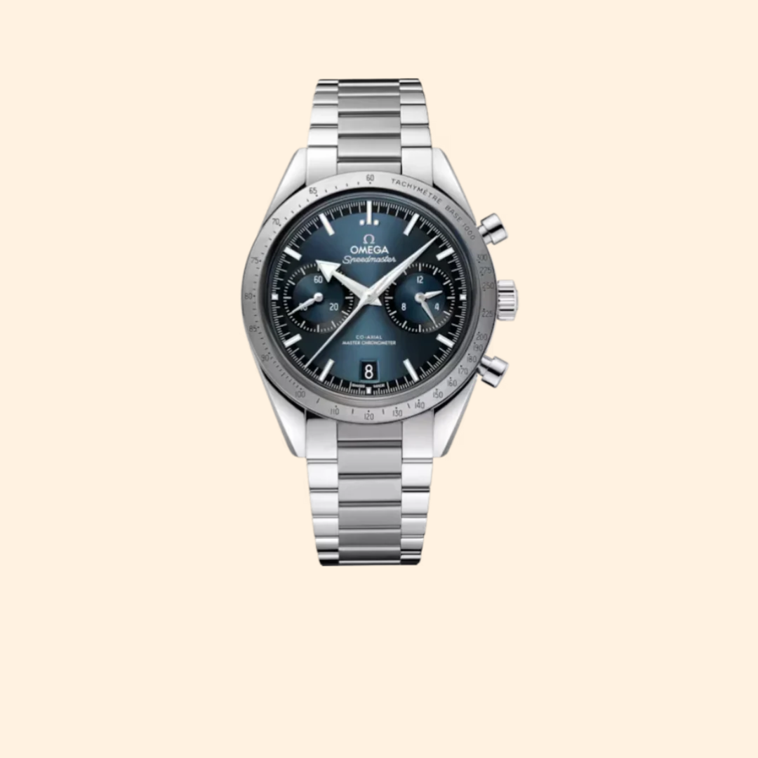 Omega Speedmaster ’57 40 mm Stainless Steel with Blue Dial