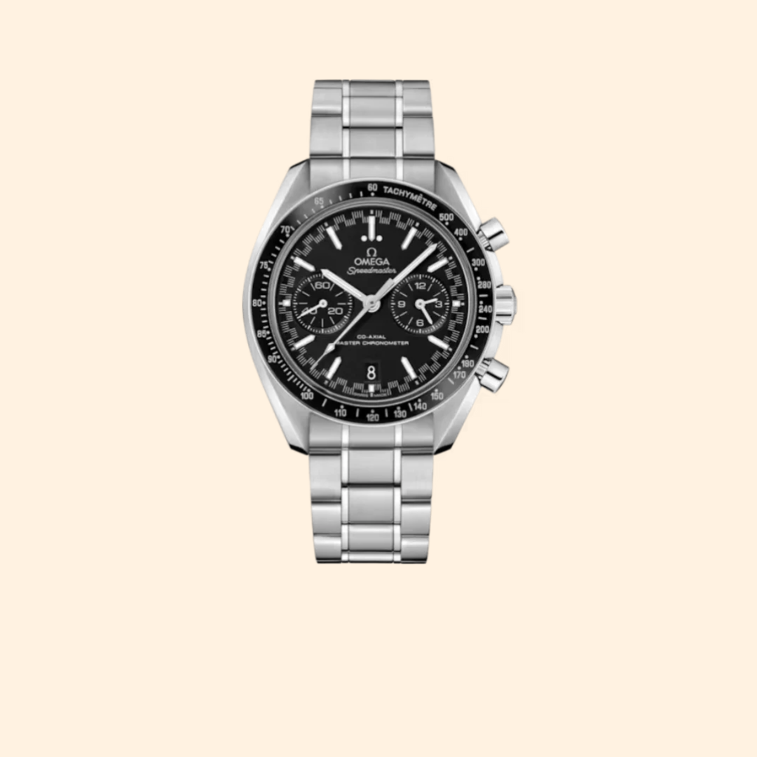 Omega Speedmaster Racing 44 mm Stainless Steel with Black Dial