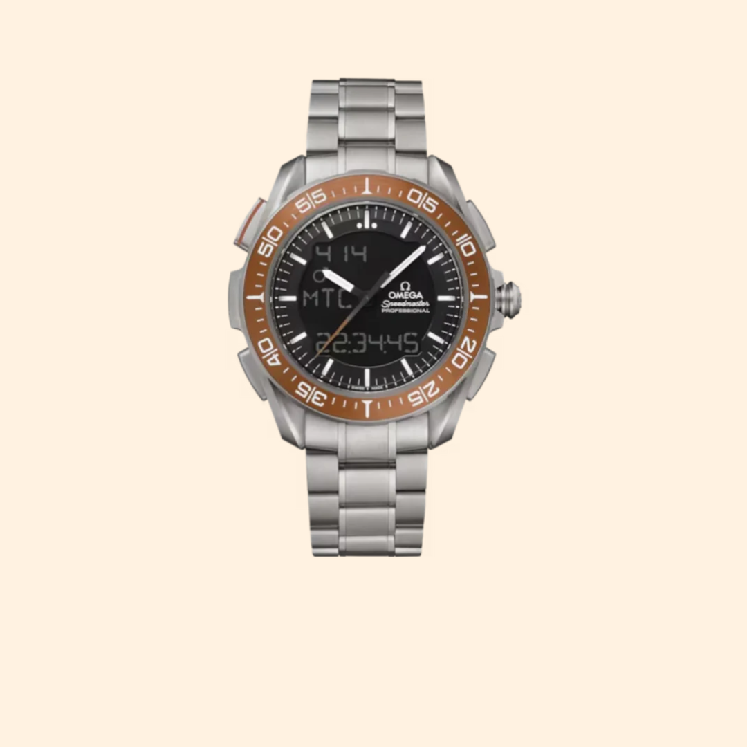 Omega Speedmaster X-33 Marstimer 45 mm Titanium with Black Dial