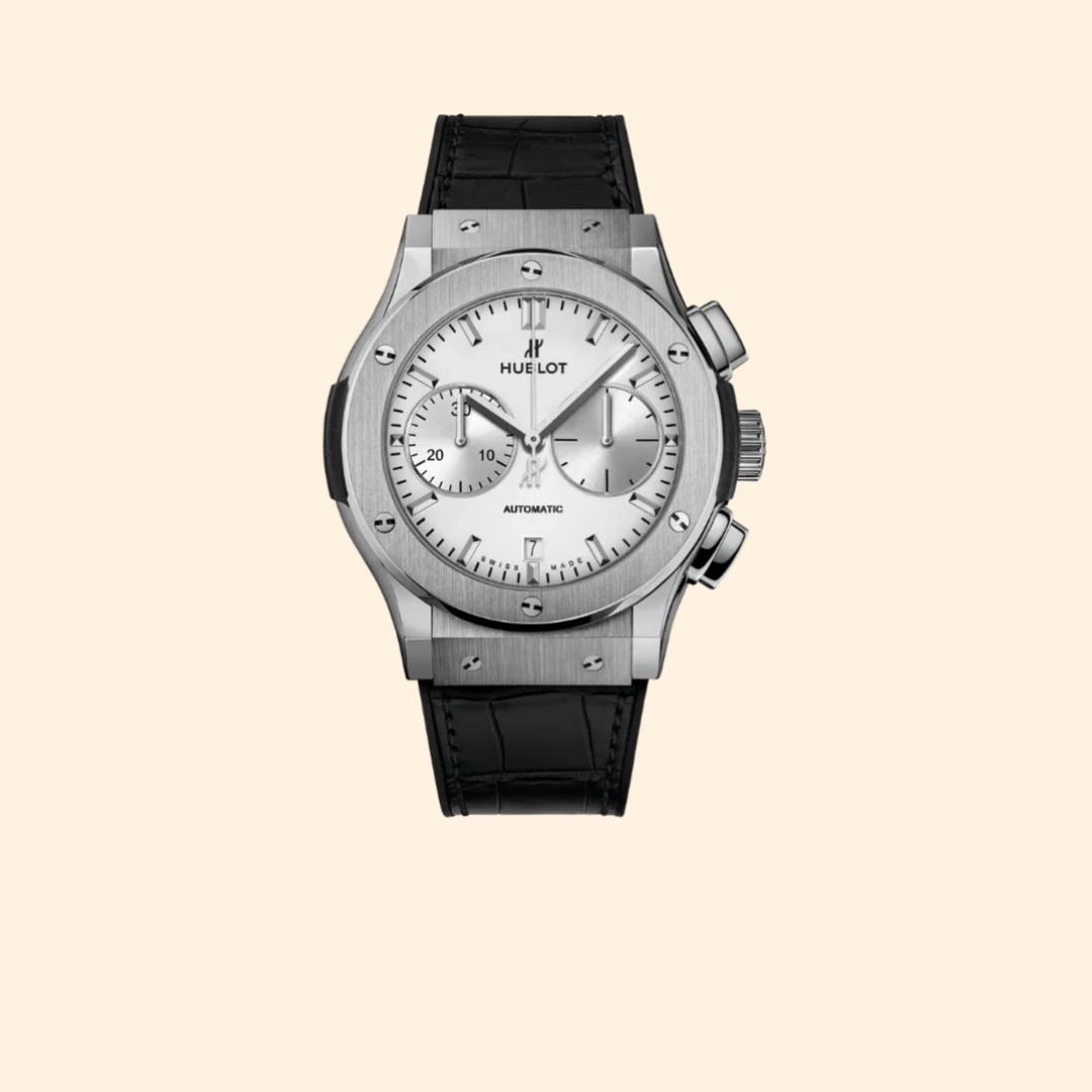 Hublot Classic Fusion Chronograph 42mm Titanium Opalin