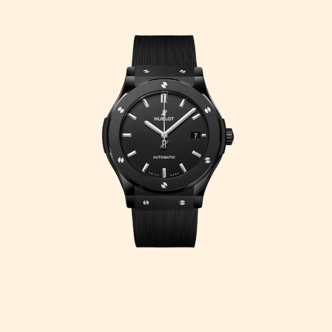 Hublot Classic Fusion 3-Hands 42 mm Black Magic