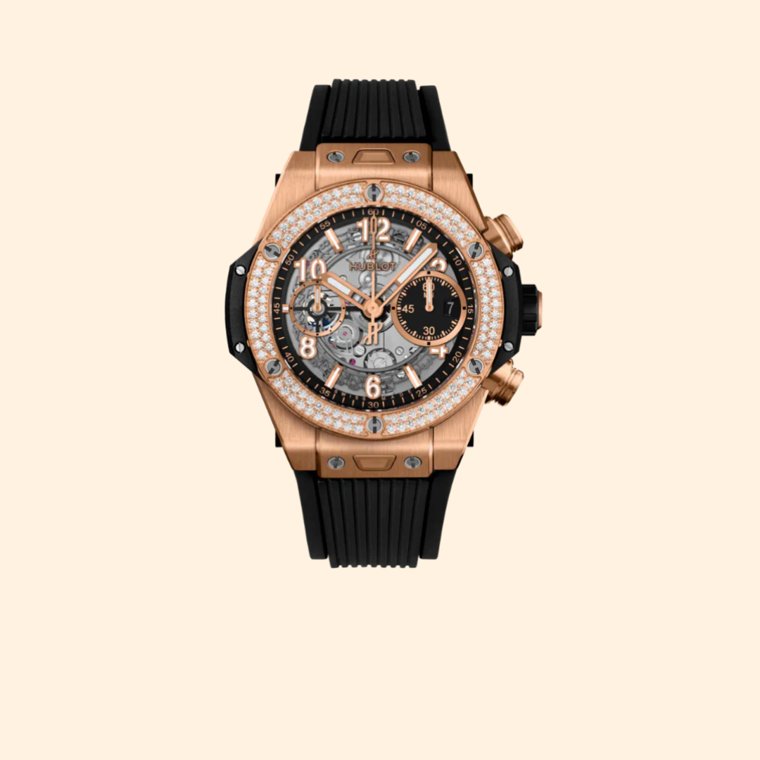 Hublot Big Bang 42 mm UNICO King Gold Diamonds
