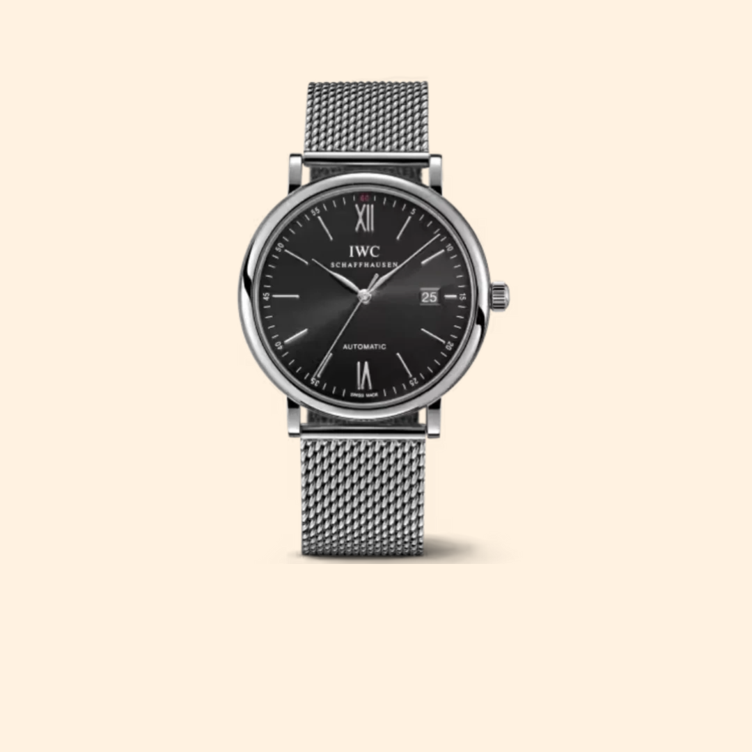 IWC Portofino Automatic 40 mm Stainless Steel Black Dial