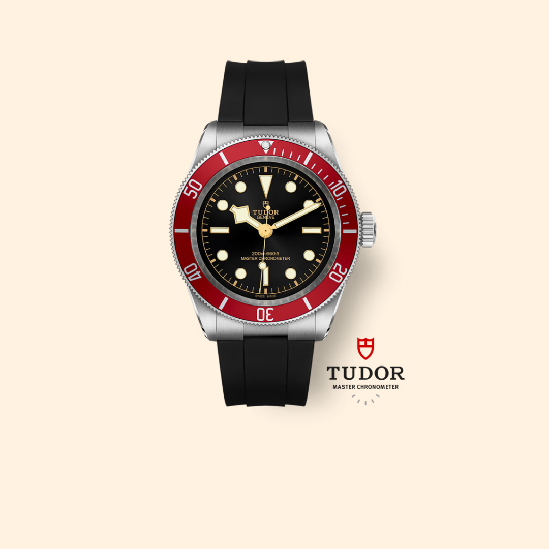 Tudor Black Bay Ref. M7941A1A0RU-0002 – 41mm Steel Case, Black Rubber Strap