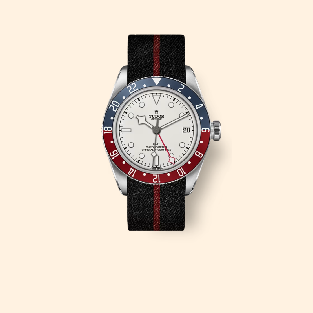 Tudor Black Bay GMT Ref. M79830RB-0012 41mm Steel Fabric Strap