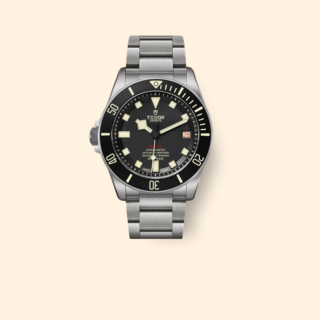 Tudor Pelagos LHD M25610TNL-0001 42mm Titanium Black Dial Titanium Bracelet