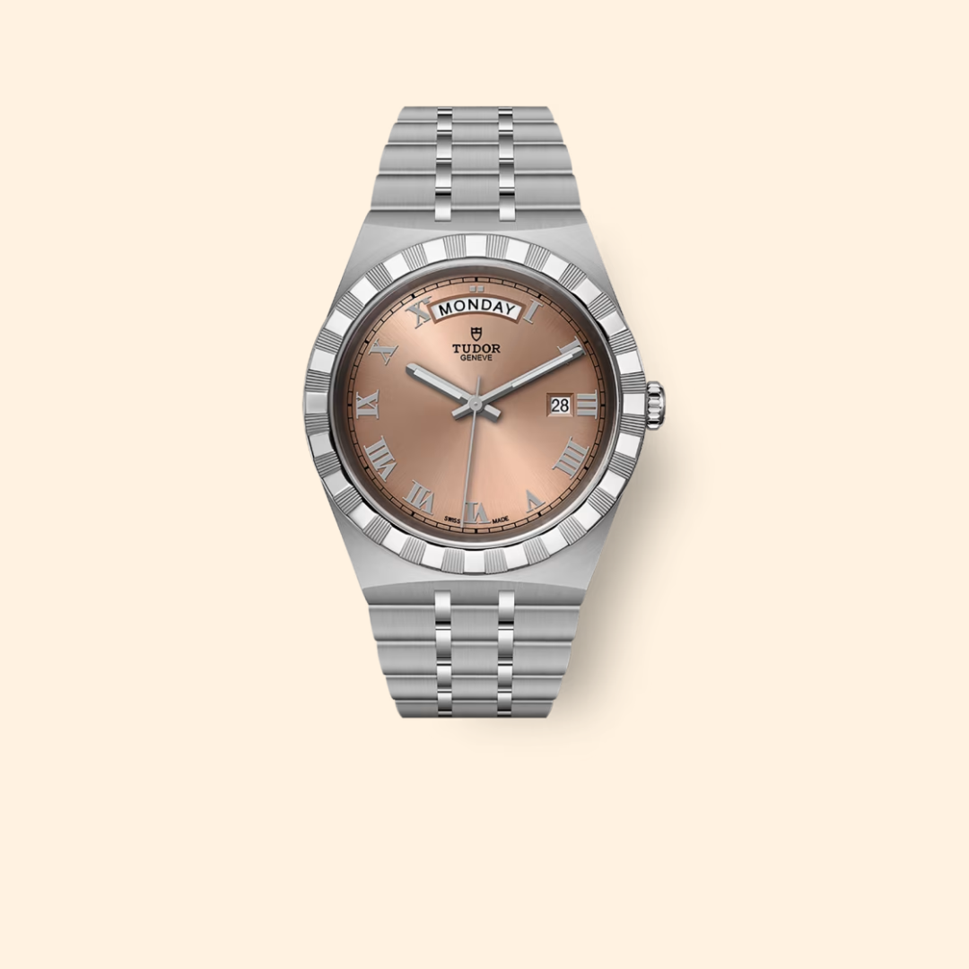 Tudor Royal M28600-0009 41mm Steel Salmon Dial