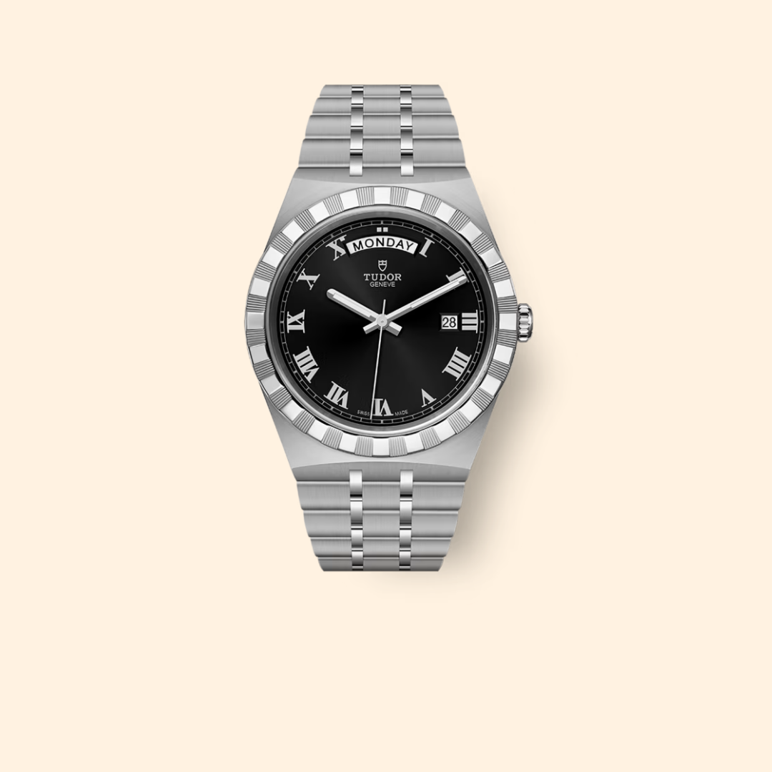 Tudor Royal M28600-0003 41mm Steel Black Dial