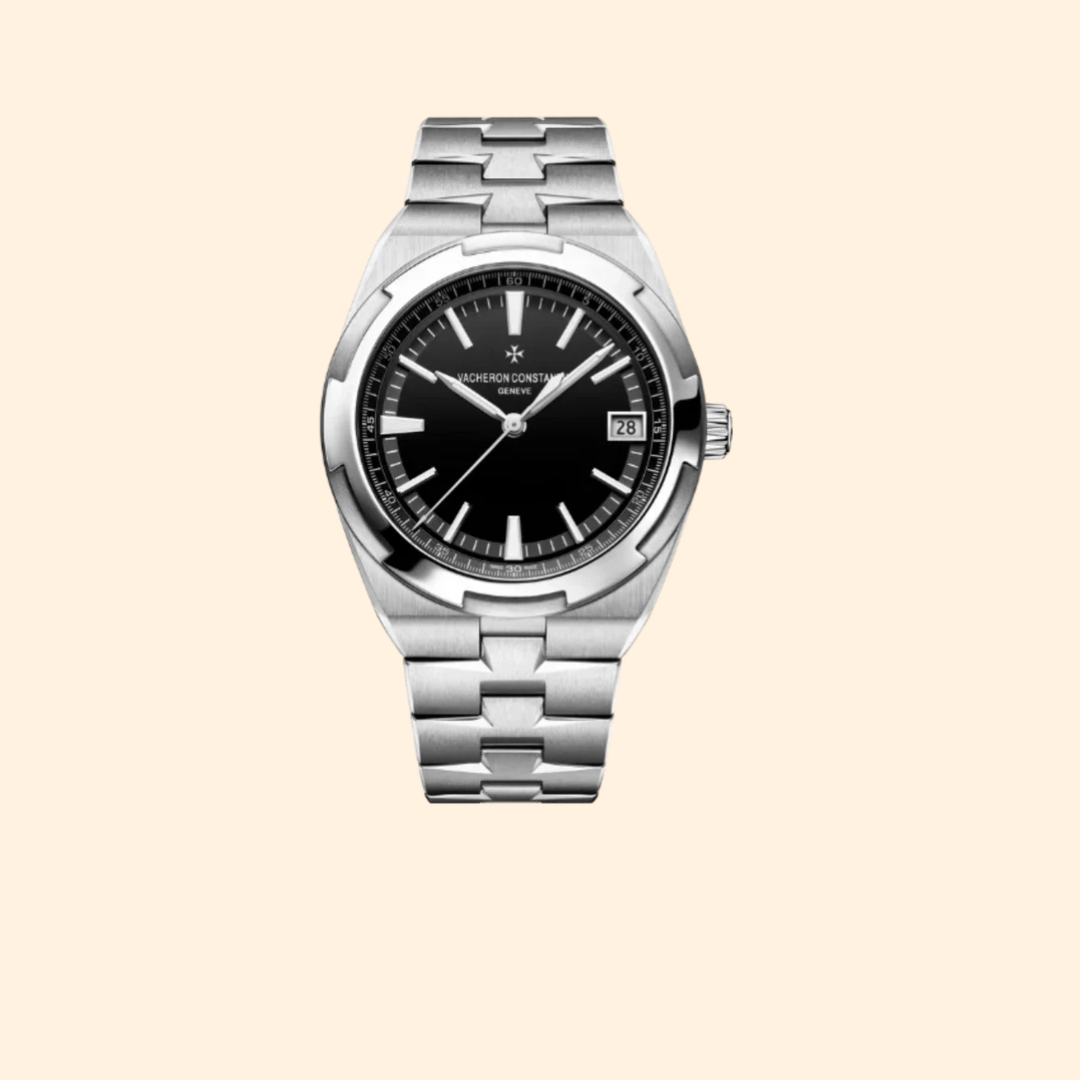 Vacheron Constantin Overseas Self-Winding 41 mm Stainless Steel with Black Brass Dial