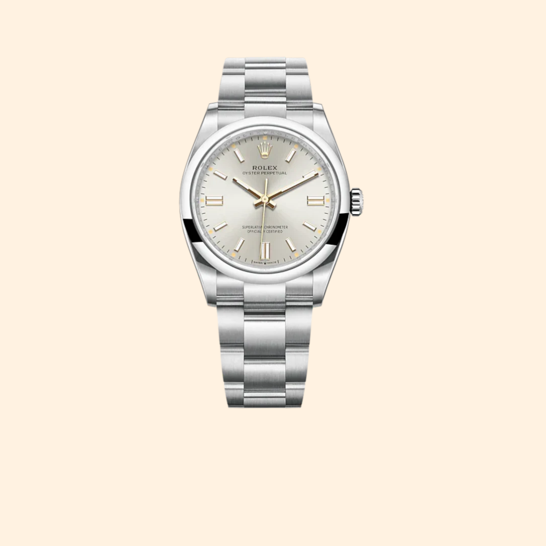 Rolex Oyster Perpetual Ref. 126000 36mm Silver Dial – Oyster Bracelet & Domed Bezel