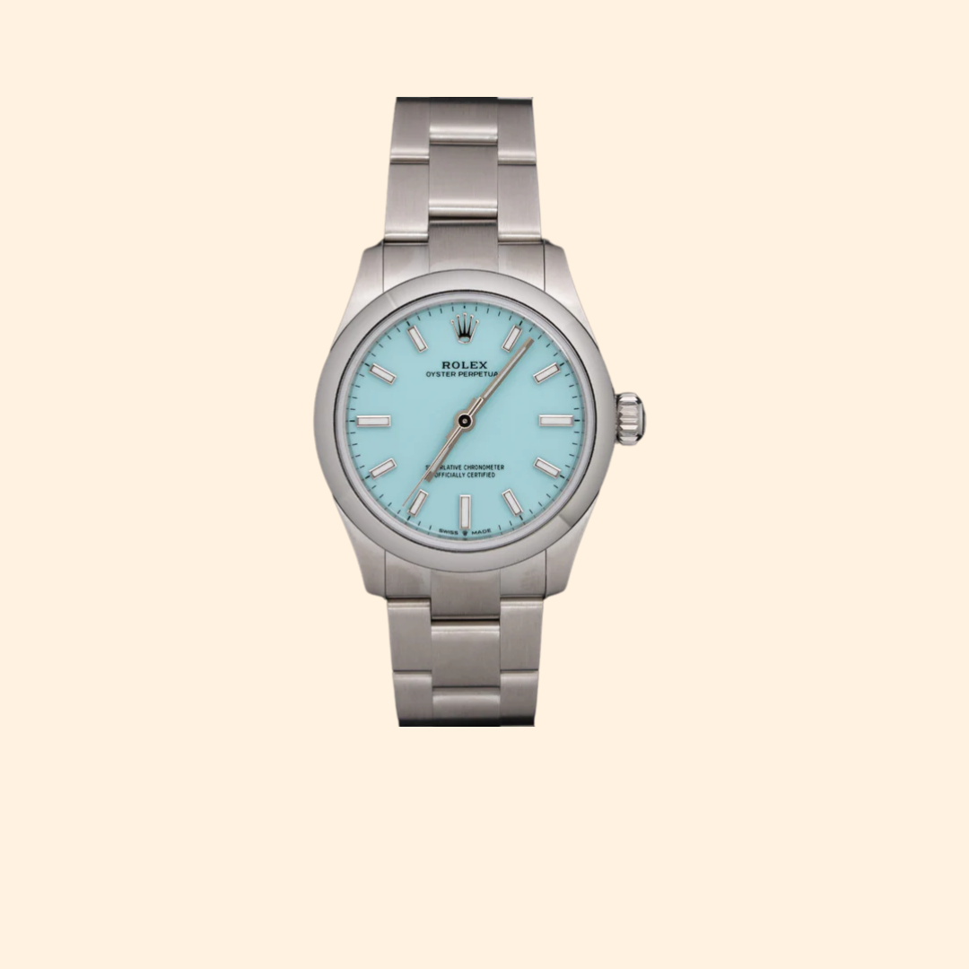Rolex Oyster Perpetual 31 Ref. 277200 31 mm Oystersteel with Tiffany Blue Dial