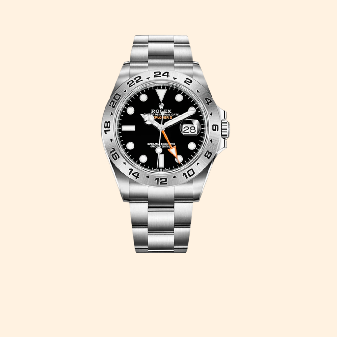Rolex Explorer II 226570 42 mm Stainless Steel with Black Dial