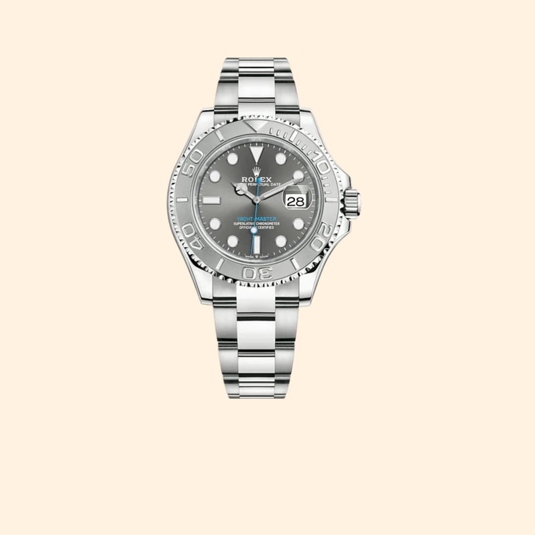 Rolex Yacht-Master Ref. 126622 40 mm Oystersteel and Platinum with Grey Dial
