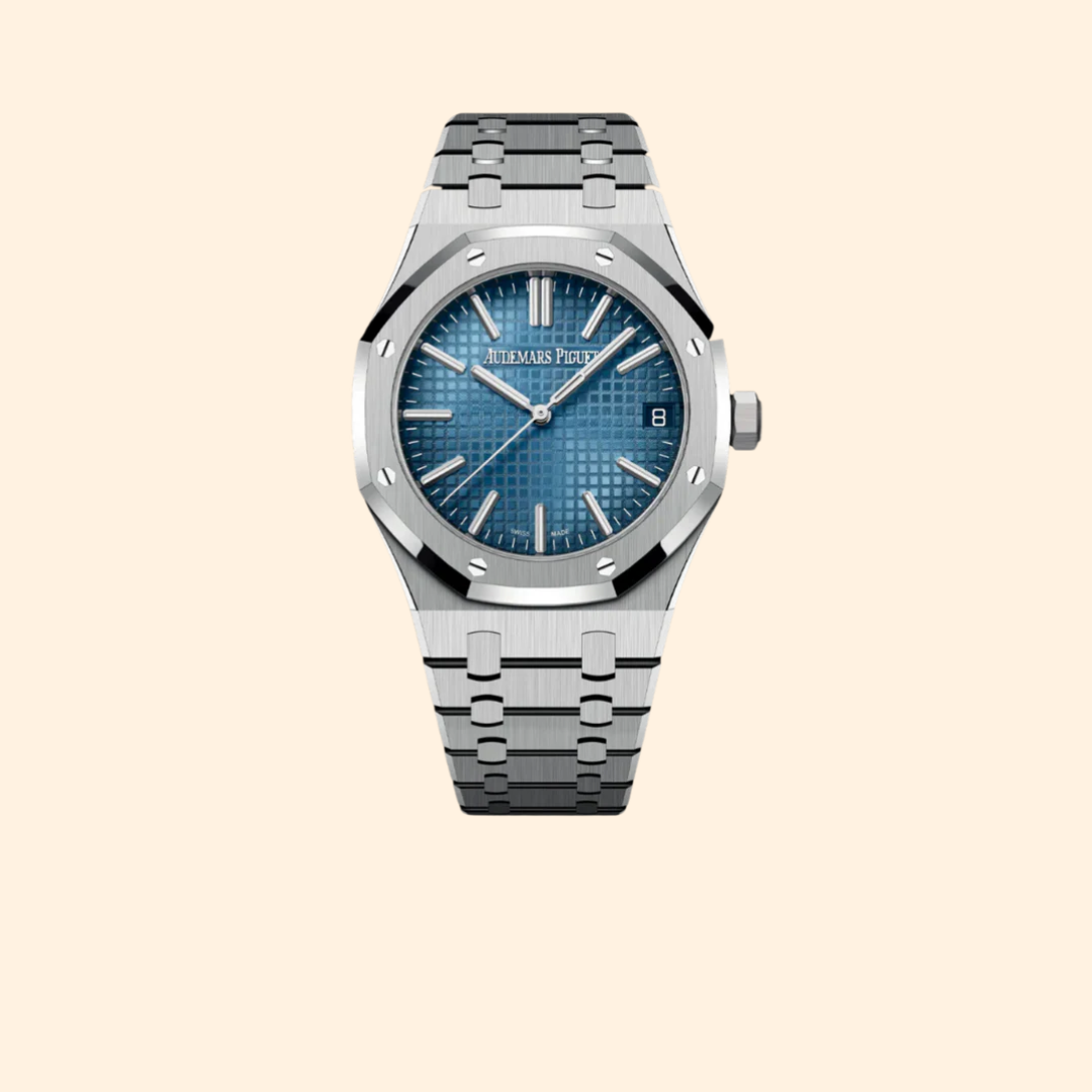 Audemars Piguet Royal Oak Ref. 15510BC.OO.1320BC.04 41 mm White Gold with Ice Blue Dial