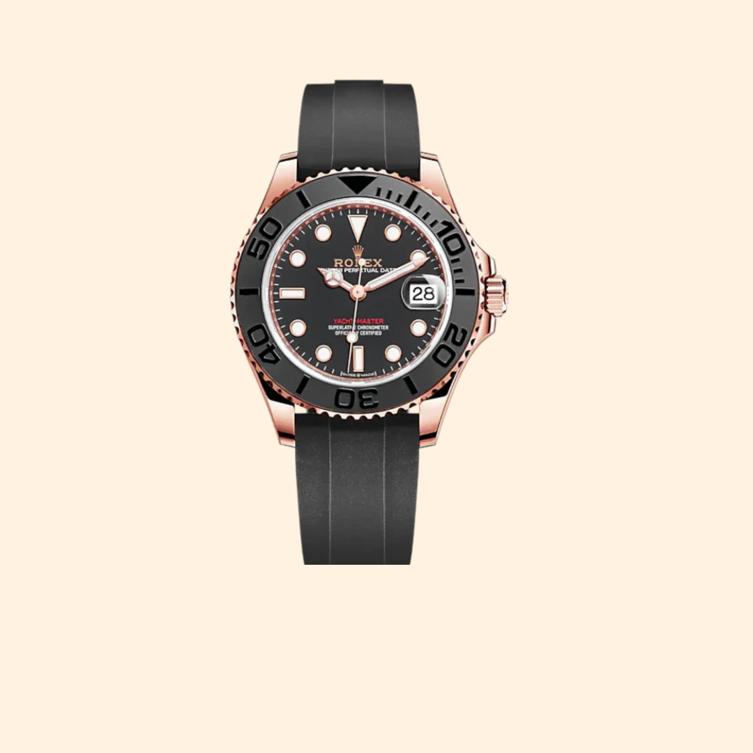 Rolex Yacht-Master Ref. 268655 37 mm Everose Gold with Black Dial