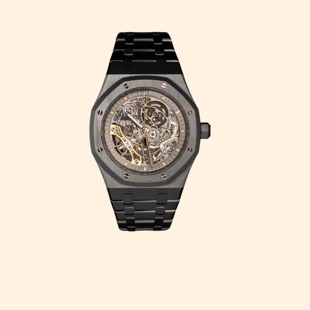 Audemars Piguet Royal Oak Ref. 15416CE.OO.1225CE.01 41 mm Black Ceramic with Openworked Dial