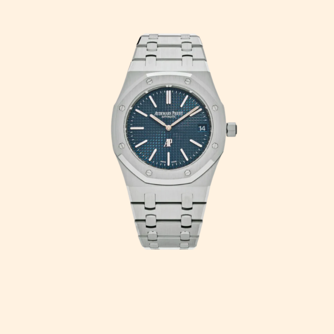 Audemars Piguet Royal Oak Ref. 16202ST.OO.1240ST.02 39 mm Stainless Steel with Blue Dial