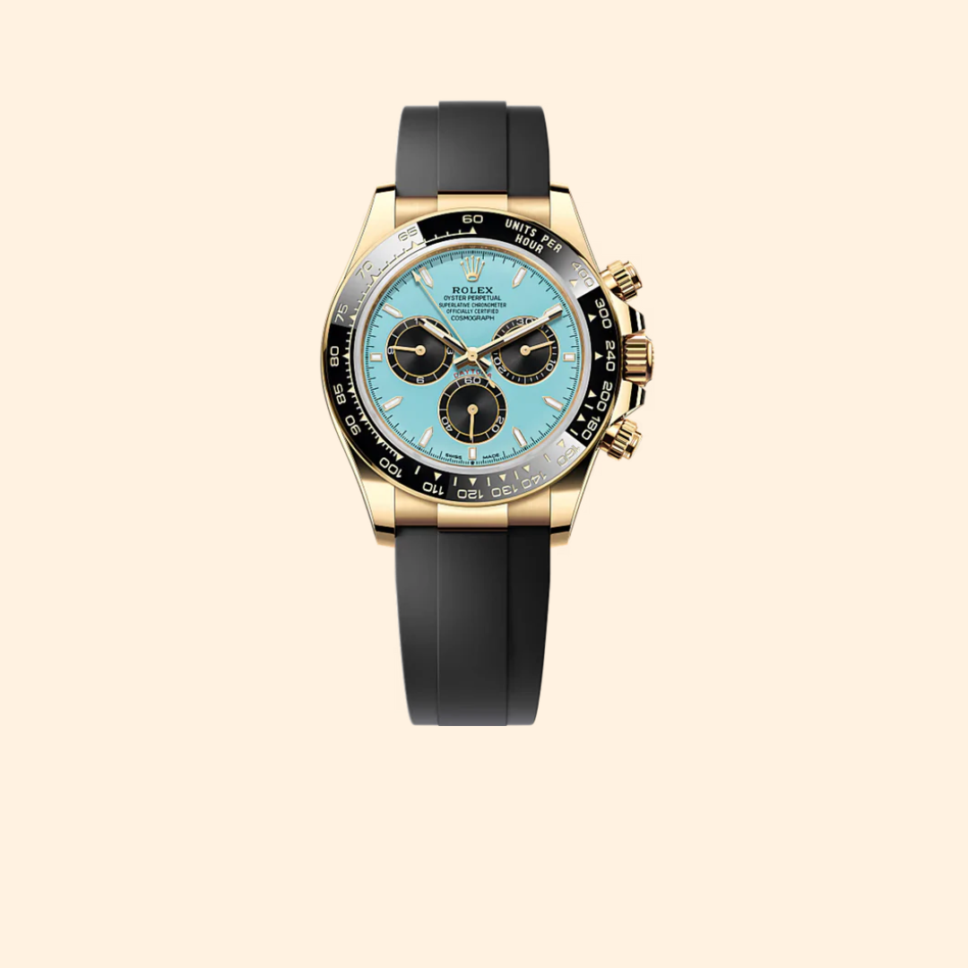 Rolex Daytona Ref. 126518LN 40 mm 18k Yellow Gold with Blue Dial