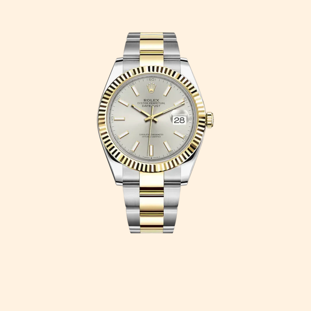 Rolex Datejust Ref. 126333 – 41MM Oystersteel & Yellow Gold, Silver Dial on Oyster Bracelet